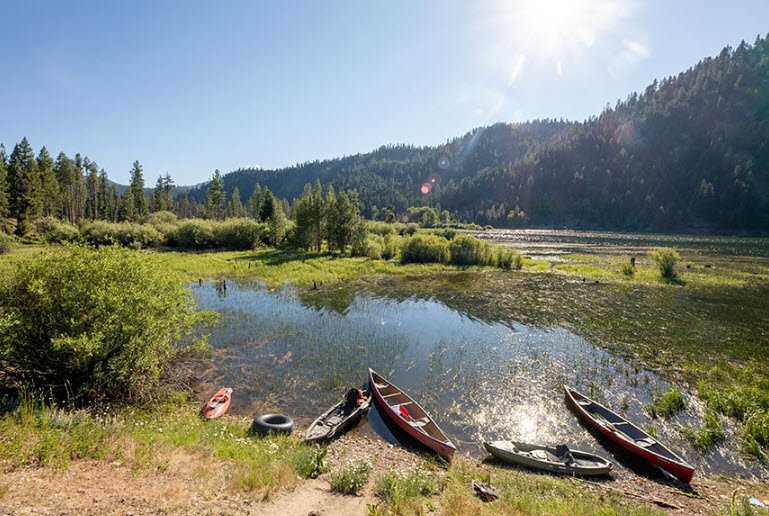 Painted Rocks State Park, Montana, USA